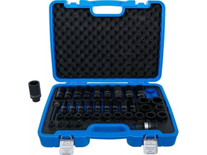 Sada vnitřních nástrčných klíčů, 1/2", 9 - 30 mm, 40 ks, BGS 7280