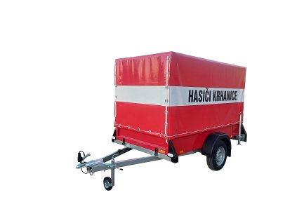 Nebrzděný přívěs pro hasiče ASP 750kg 2570x1300mm