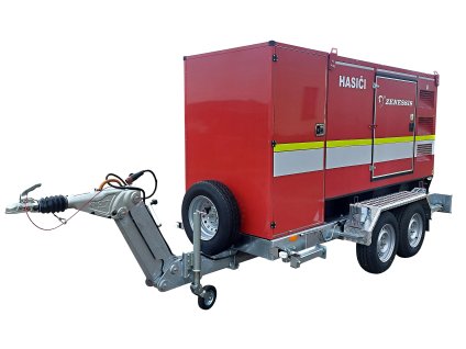 AHB 35 GEN - dvouosý brzděný podvozek pro elektroagregát