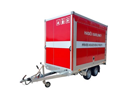 Skříňový hasičský speciál nouzového přežití AHS 2700 kg 3100x1750x2000mm