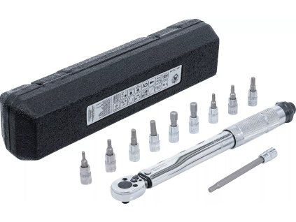 Sada momentových klíčů 1/4", 2 - 24 Nm, 11 ks, BGS - B72118