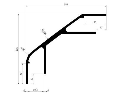 profil predniho sloupku