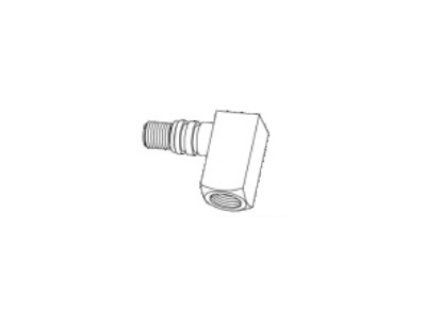 ventil 1 2 vstup vystup gas 90