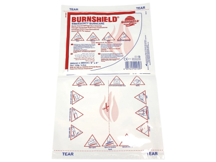 1468 rouska na popaleniny burnshield hydrogel 20x20cm