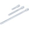 Prodlužovací nástavce 3/8", 75 / 150 / 250 mm, sada 3 ks, BGS 2239