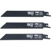 Sada pilových listů do pily ocasky, na kov, 3 ks - BGS 74531