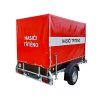 Nebrzděný přívěs s plachtou a výbavou pro hasiče AVZ 26 750kg 2500x1300mm