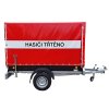 Nebrzděný přívěs s plachtou a výbavou pro hasiče AVZ 26 750kg 2500x1300mm