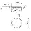 pvc vlozka 44mm 3 5t