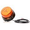 led oranzovy majak 8 modu 12 24v magnet kabel 3m