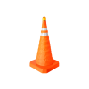 3902 collapsible traffic cone with led flashing light