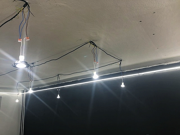 osvetlenie stropu bodovky