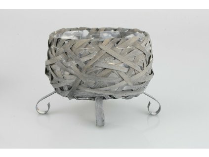 235 pruteny kosik oval 20x13cm