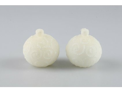 2452 sviecka gula biela 6cm bal 2