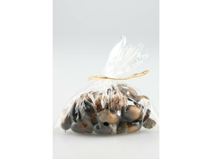 6658 orechy a sisky hnede 3cm bal 24