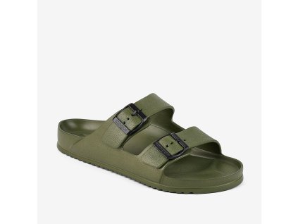 Pánske šľapky COQUI KONG Army green