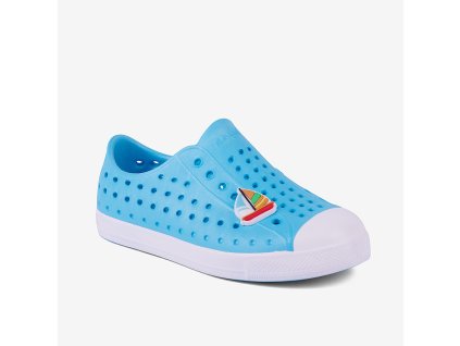 Tenisky COQUI STAR White/New Blue + Amulet