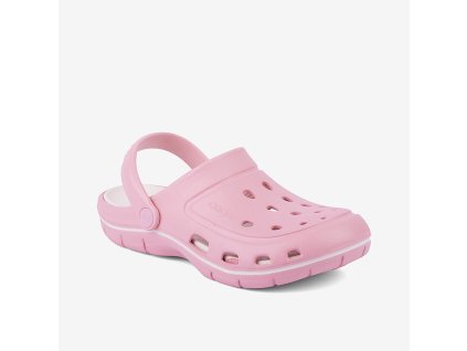 Dámske clogsy COQUI JUMPER Powder Pink/Ivory