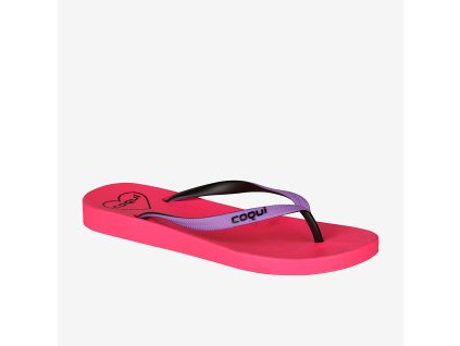 Dámske žabky COQUI KAJA Lt. fuchsia/Purple