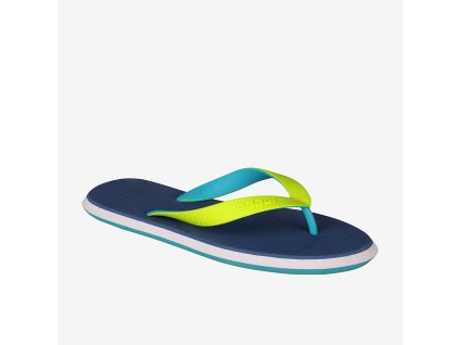 Pánske žabky COQUI KARE Navy/Citrus