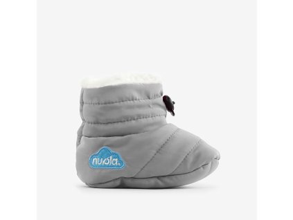 Detské papuče COQUI NUVOLA Baby Classic Grey L