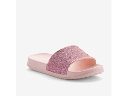 Detské šľapky COQUI TORA Candy pink glitter