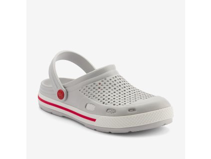 Pánske clogsy COQUI LINDO Khaki grey/White