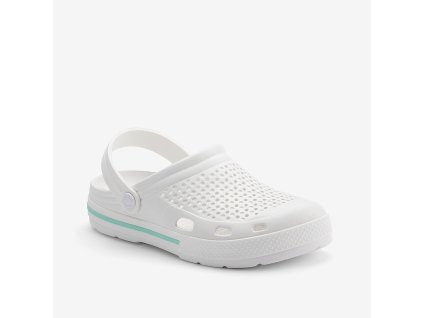 Dámske clogsy COQUI LINDO White/White Lt. mint