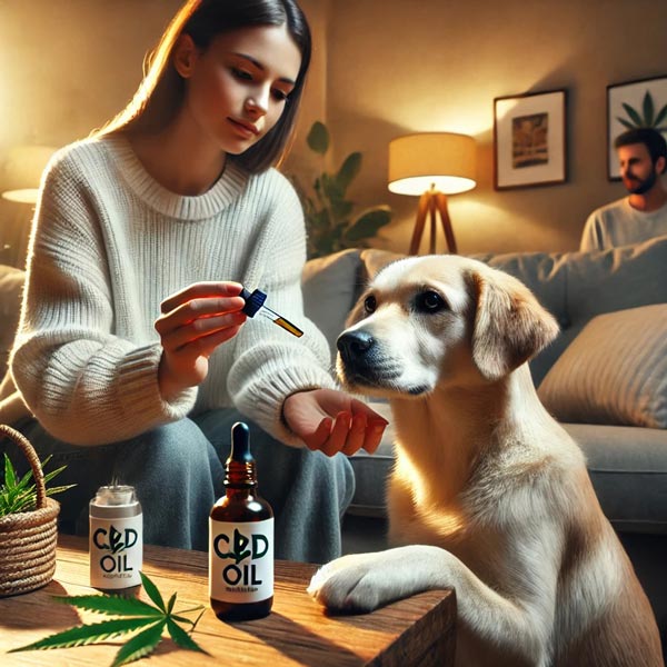 CBD olej pro psy a agresí