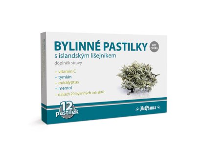 bylinne pastilky lisejnik 12ks 74657