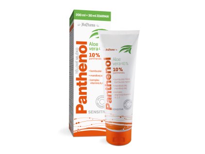 panthenol telove mleko 10% aloe 230ml 73452