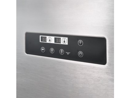 Umývačka riadu a naparovačka, digestor, dávkovač umývacej kvapaliny, oplachové čerpadlo, P 10,8 kW, U 400 V