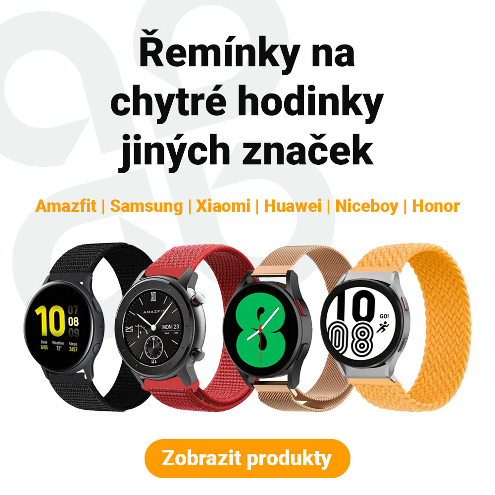 Řemínky pro chytré hodinky
