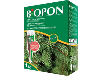 BOPON horká soľ na ihličnany proti hnednutiu ihličia 1 kg