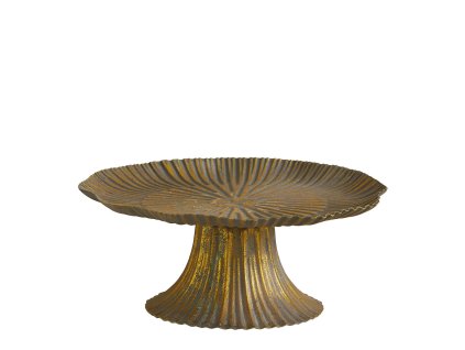 KOVOVÝ ZLATÝ PODNOS 6.5CM MATHILDE-M (MPCSSUPP0004)