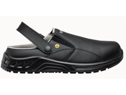 Obuv BLACK Slipper, OB ESD, šľapky