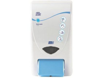 Dávkovač mycej pasty DEB Global Cleanse Foam, 2l, biely