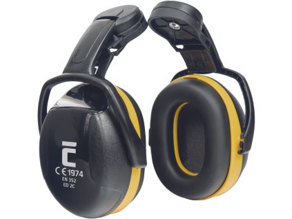 Slúchadlá ED 2C E.A.R., Defender Yellow, na prilbu, 29 dB