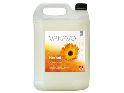Mydlo tekuté VAKAVO Herbal, 5l