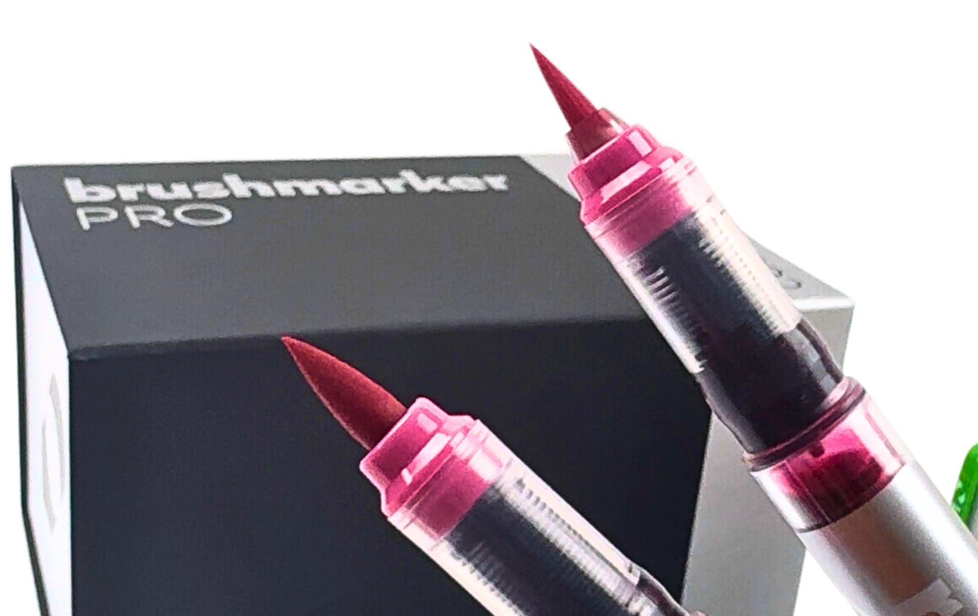 Porovnání fixů Karin Brushmarker Pro a Karin Real Brush Pro