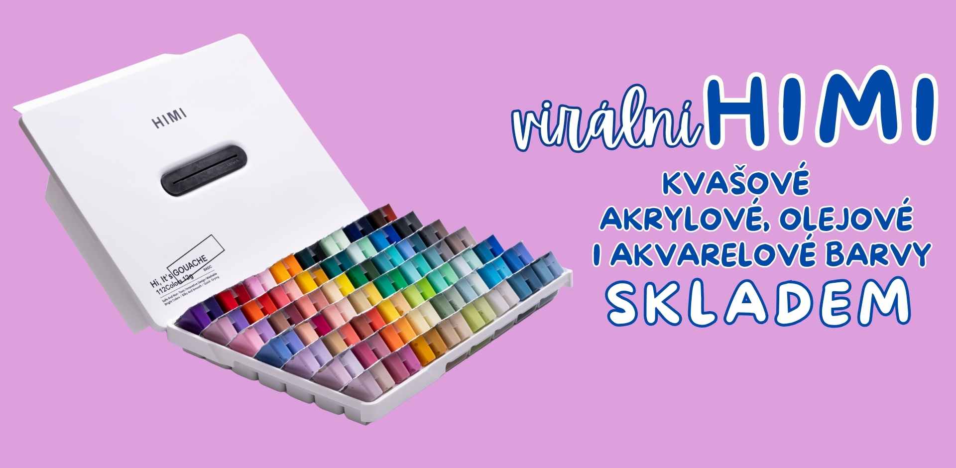 NOvé kvašové barvy HIMI na trhu v česku