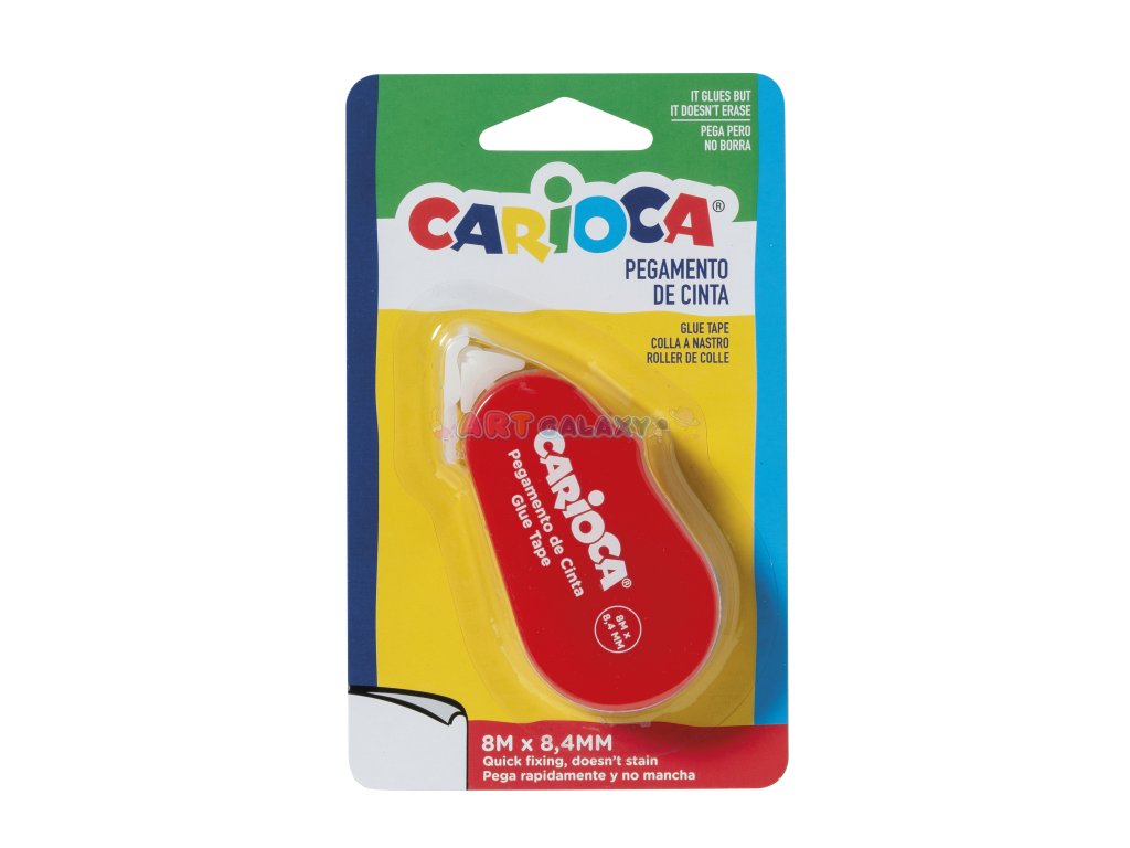 42608 Carioca Colla nastro 1pz Blister