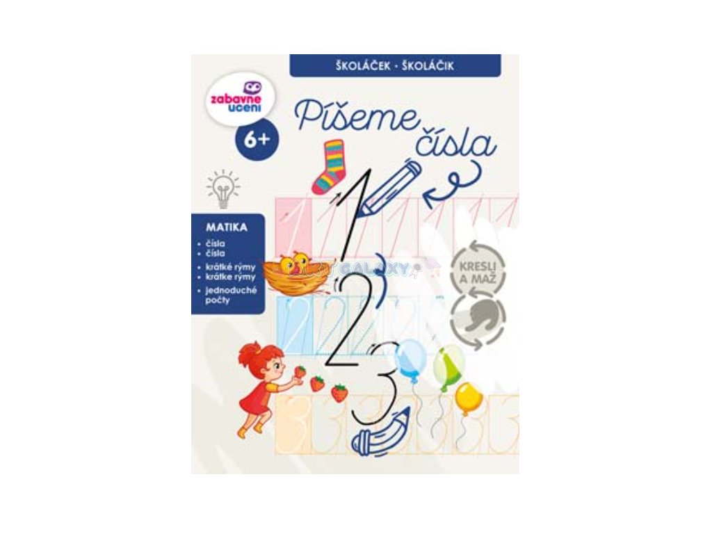 Ditipo - Kresli a maž - Píšeme čísla