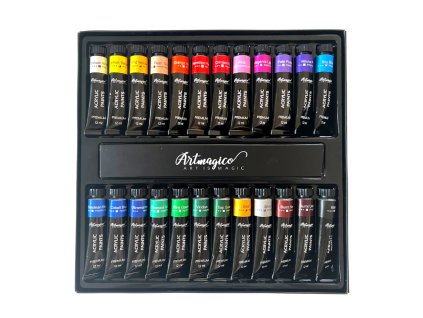 492 artmagico akrylove barvy sada 12ml x 24ks