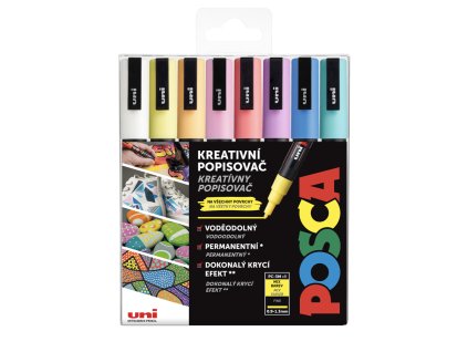 sada pastelové barvy