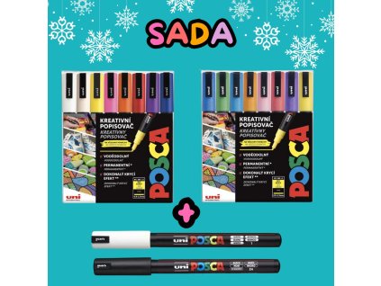 Sada posca 3M lover
