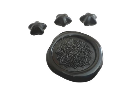 Pečetění pečeť černá