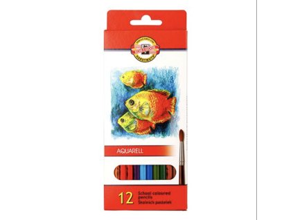 akvarelové pastelky