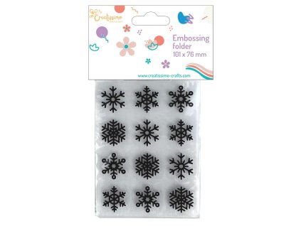 Creatissimo embosovací kapsa vločky