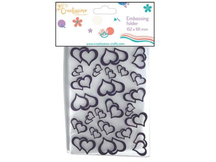 Creatissimo embosovací kapsa srdce